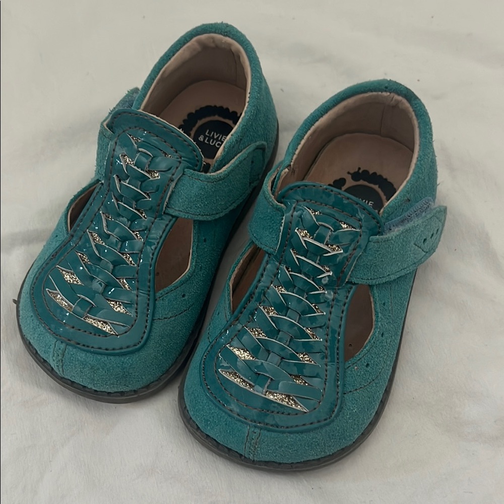 Livie & Luca Toi Toi Teal Shoes size 5